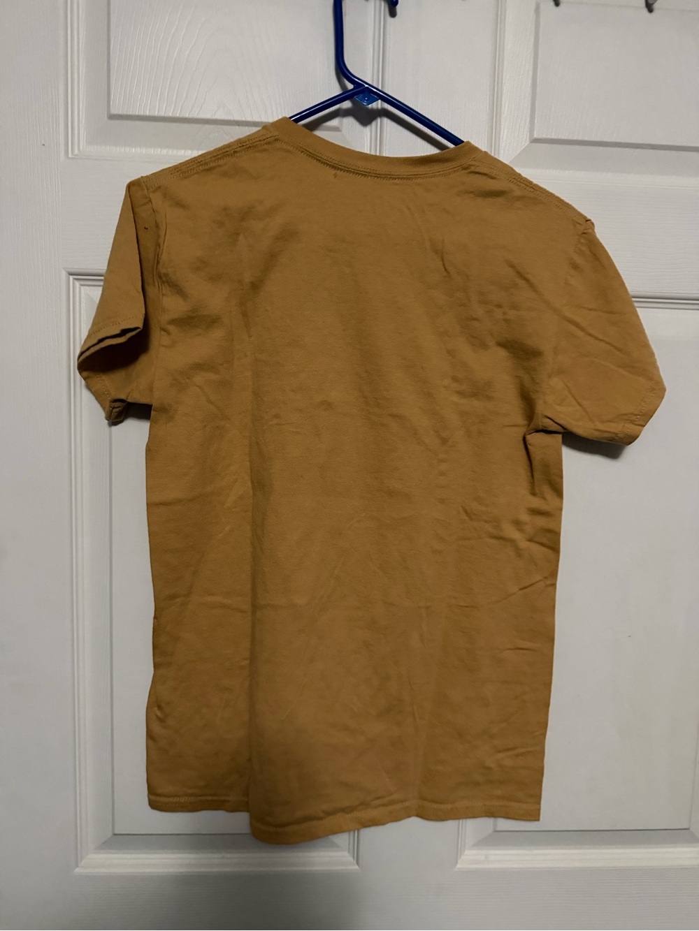 Women’s Tan Graphic Tee with Shield Logo - Picture 3 of 3